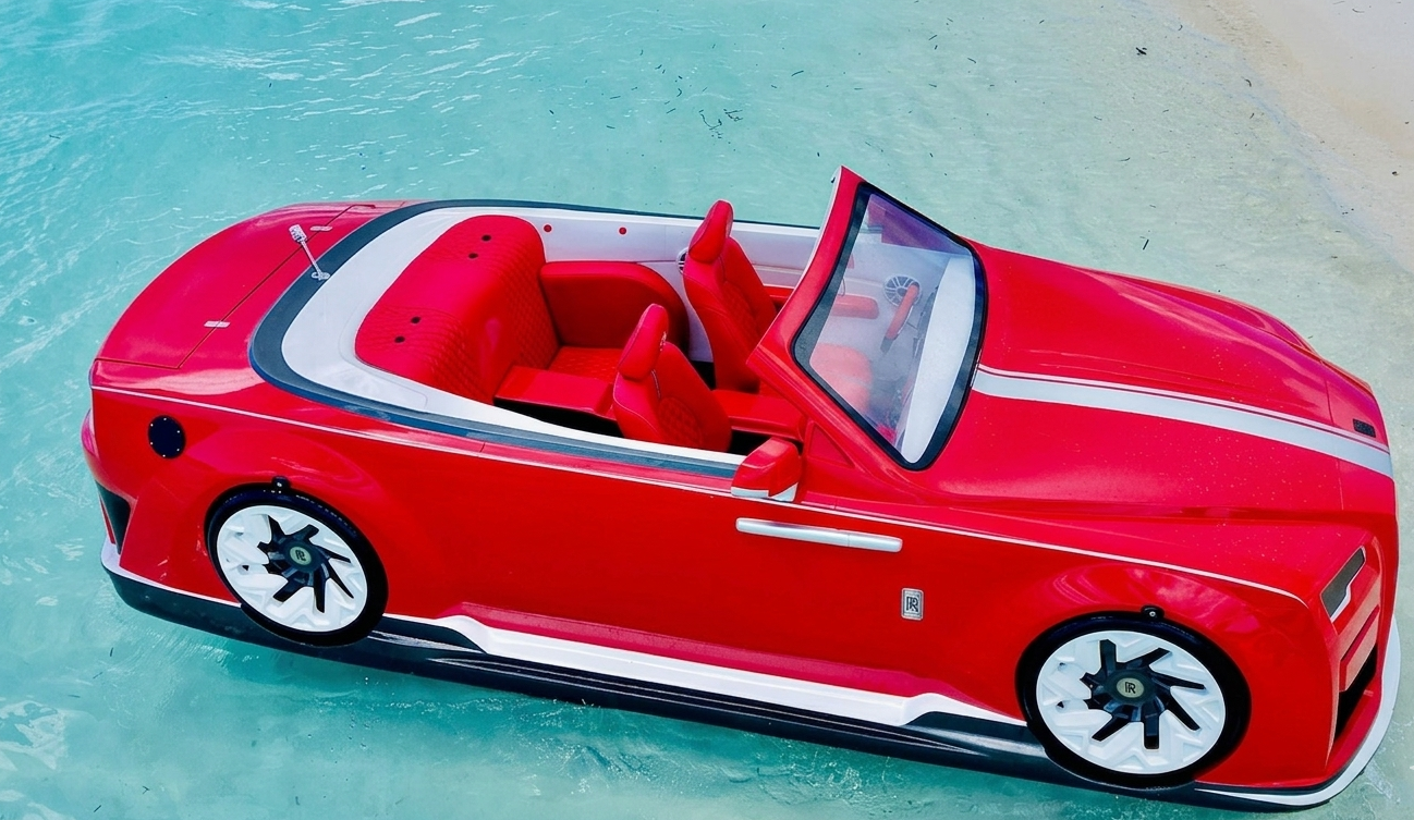 Jet Car Rolls Royce